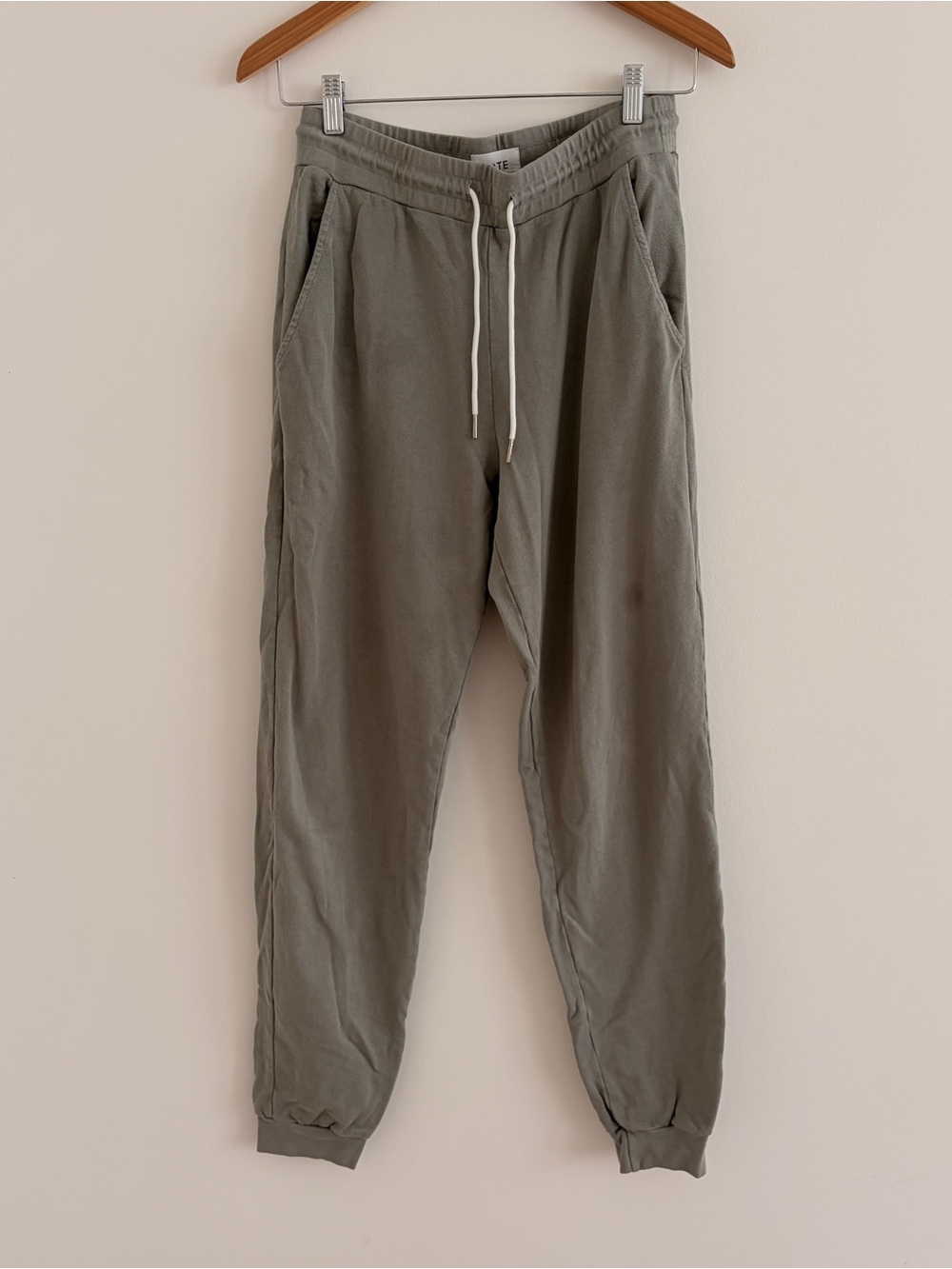 MATE the Label Sage Green Drawstring Joggers